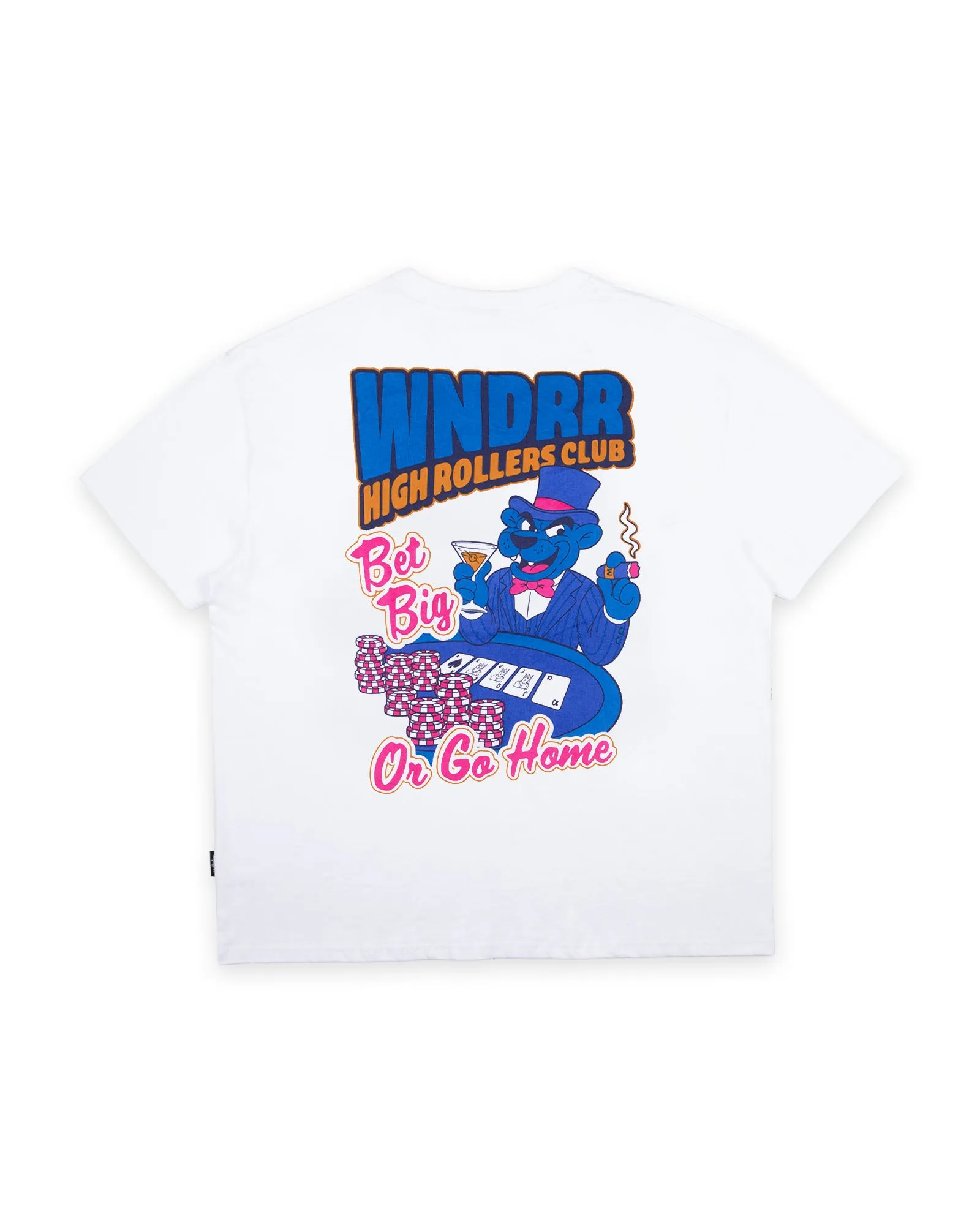 BET BIG BOX FIT TEE - WHITE sold by WNDRR