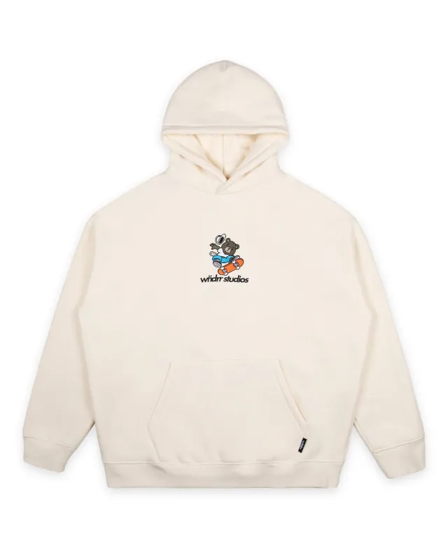 SK8 HOOD SWEAT - OFF WHITE made by WNDRR