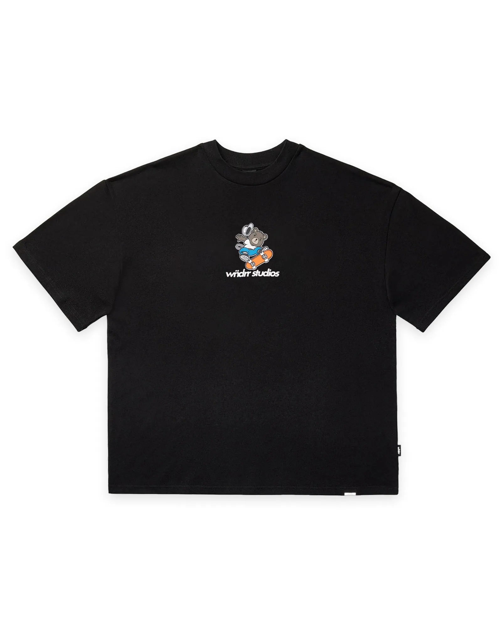 SK8 HEAVY WEIGHT TEE - BLACK sold by WNDRR
