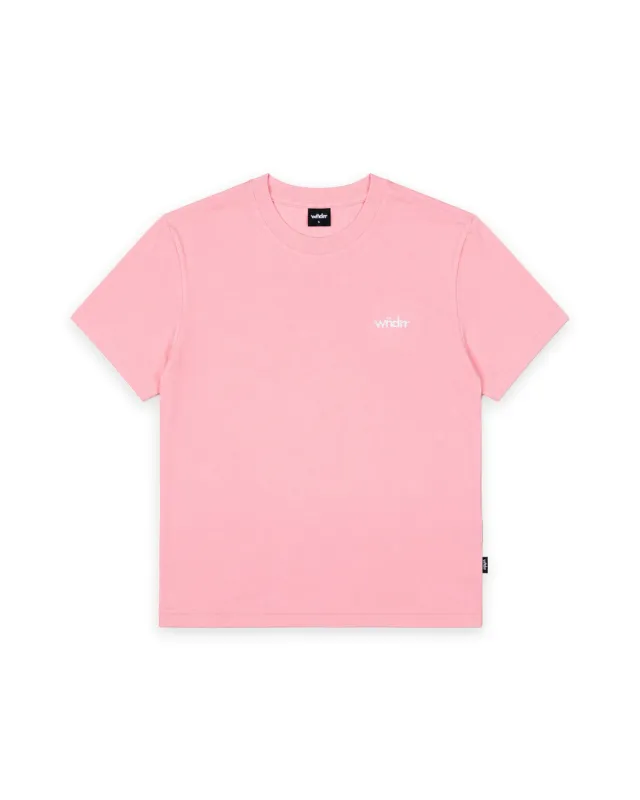 ACCENT REGULAR FIT TEE - PINK made by WNDRR
