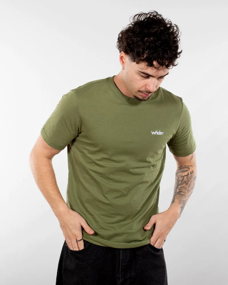 ACCENT REGULAR FIT TEE - CYPRESS GREEN sold by WNDRR product image thumbnail 2