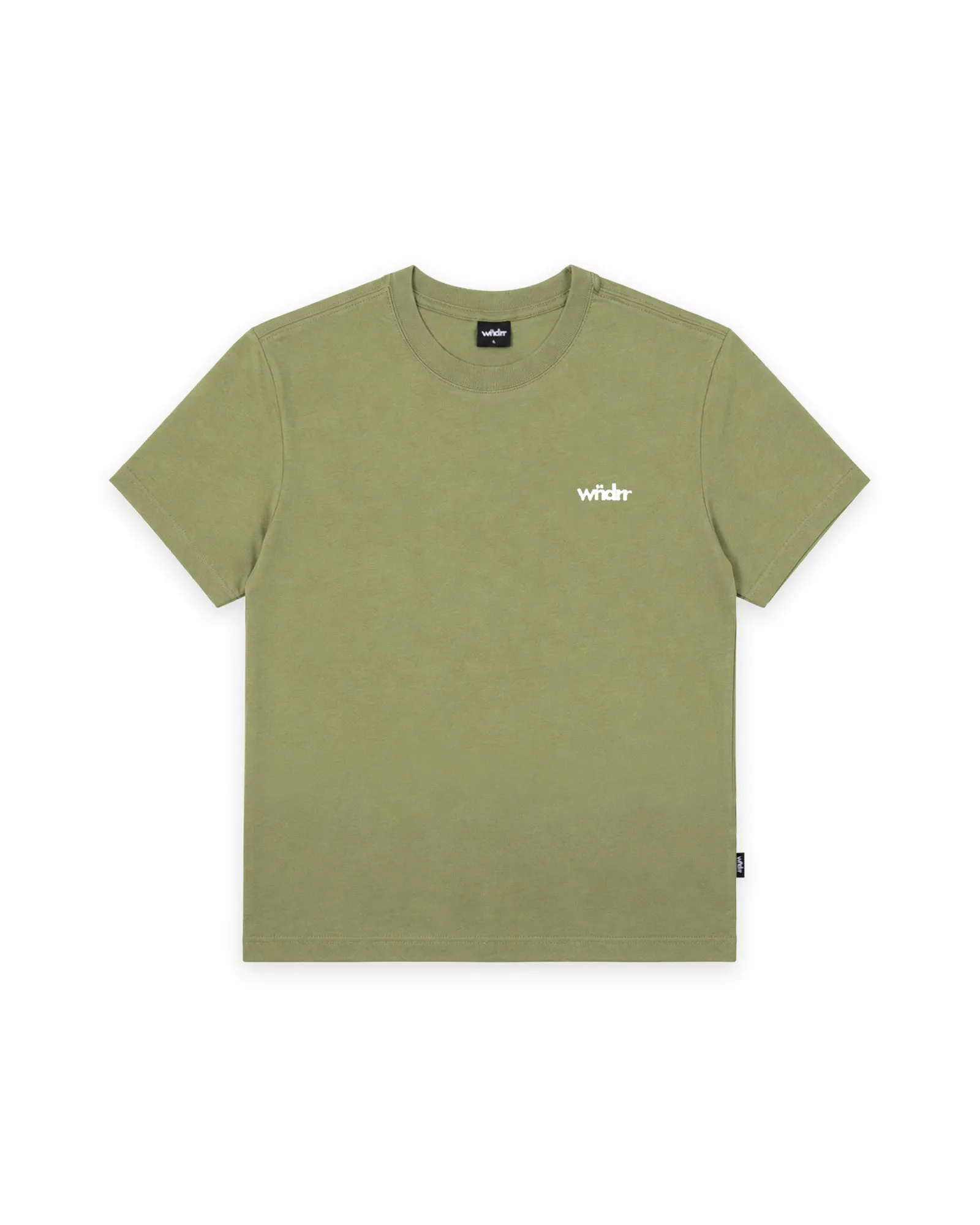ACCENT REGULAR FIT TEE - CYPRESS GREEN sold by WNDRR
