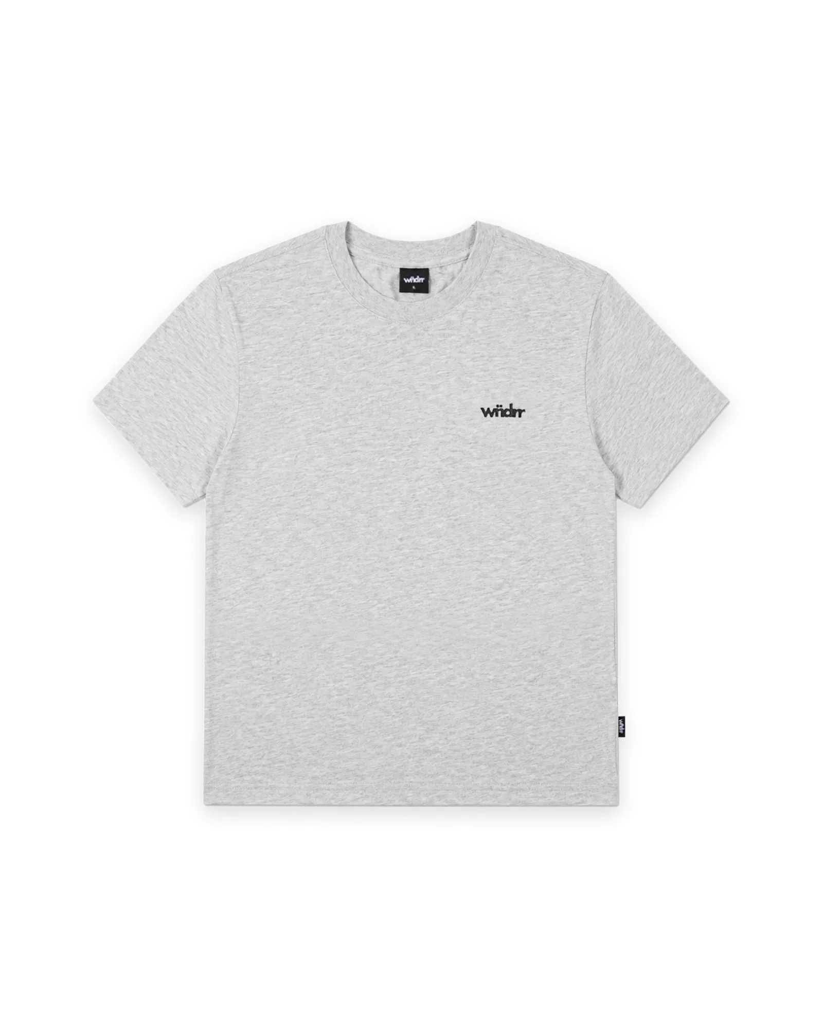 ACCENT REGULAR FIT TEE - GREY MARLE sold by WNDRR