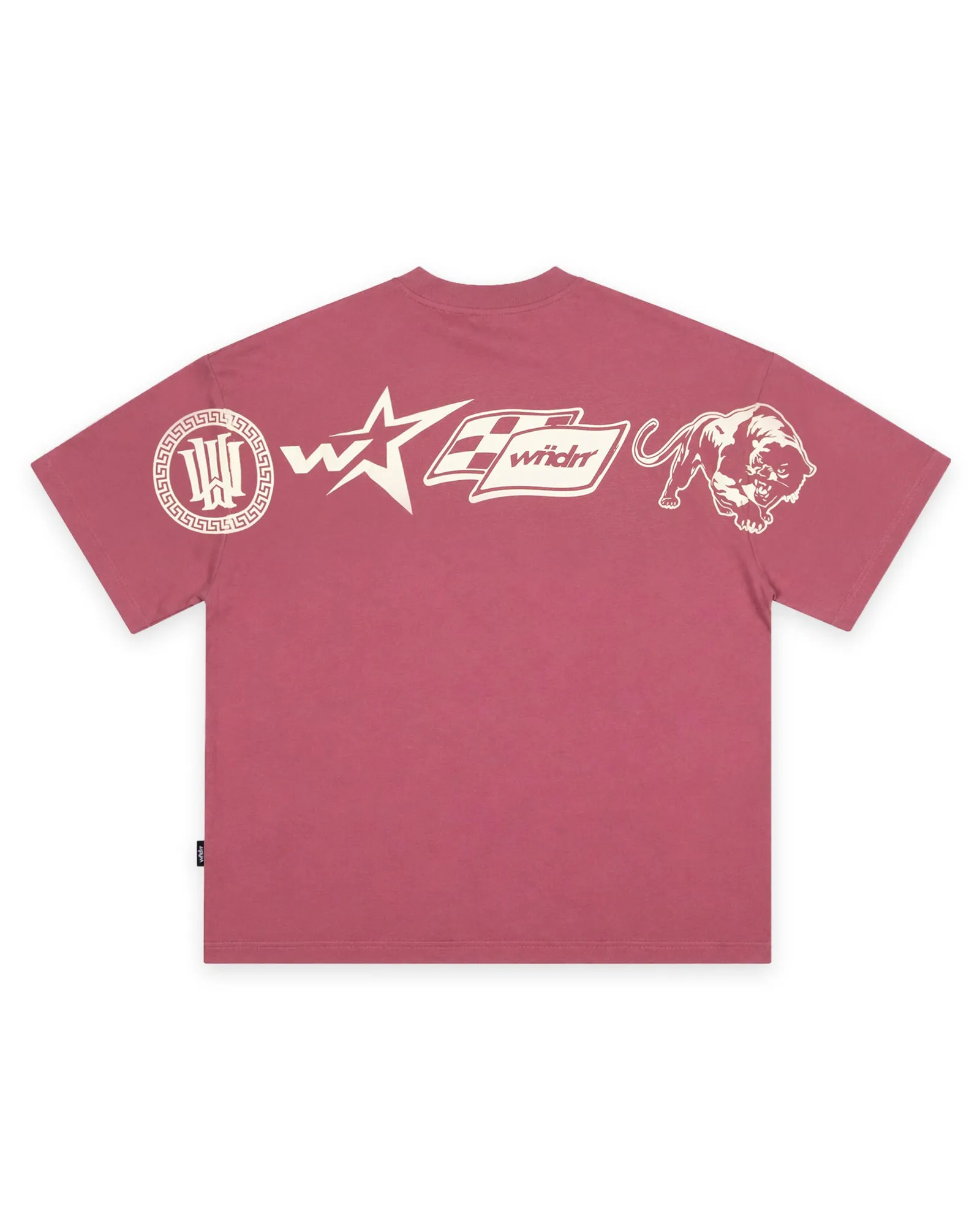 ADVOCATE HEAVY WEIGHT TEE - ROSE sold by WNDRR