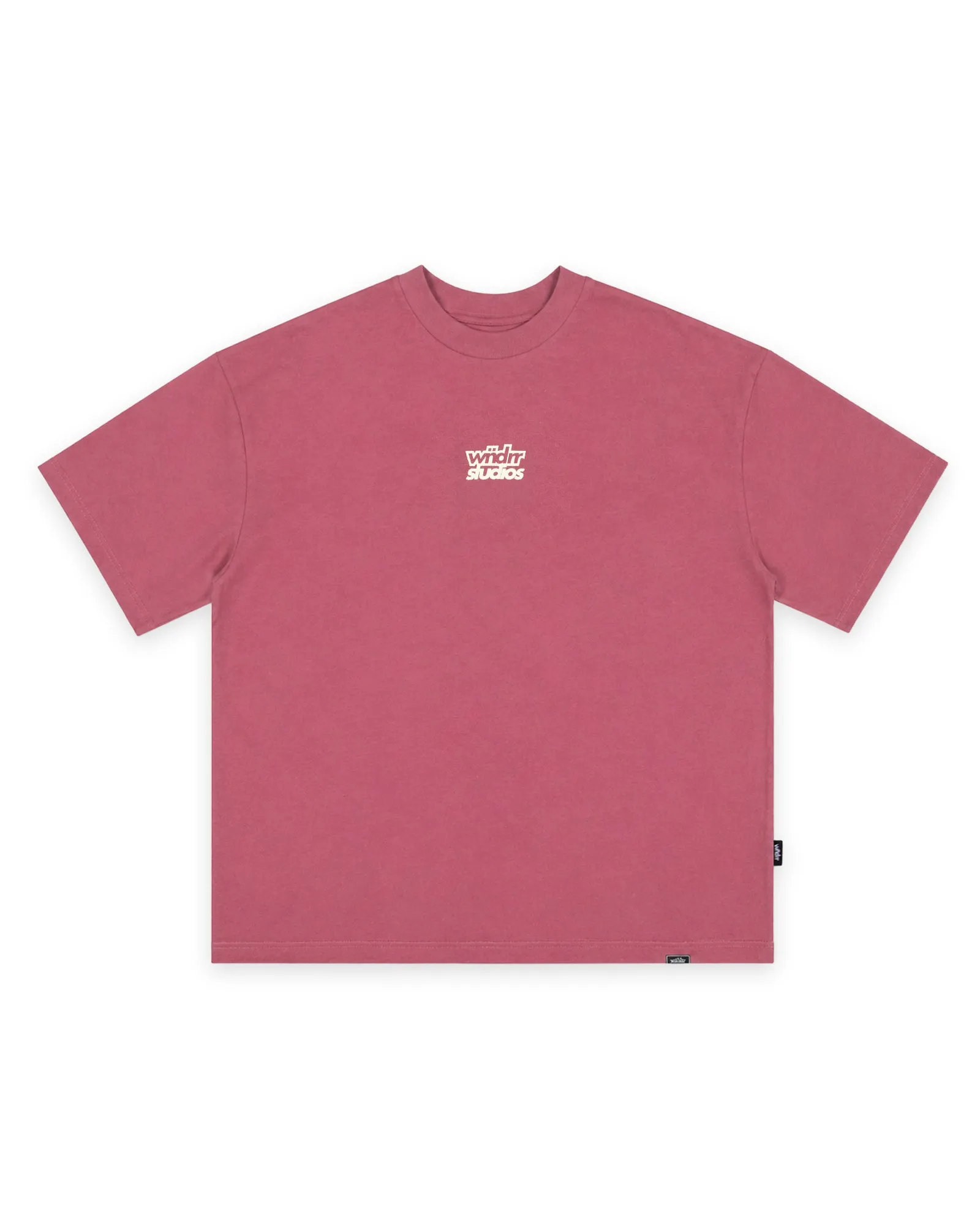 ADVOCATE HEAVY WEIGHT TEE - ROSE sold by WNDRR product image thumbnail 3
