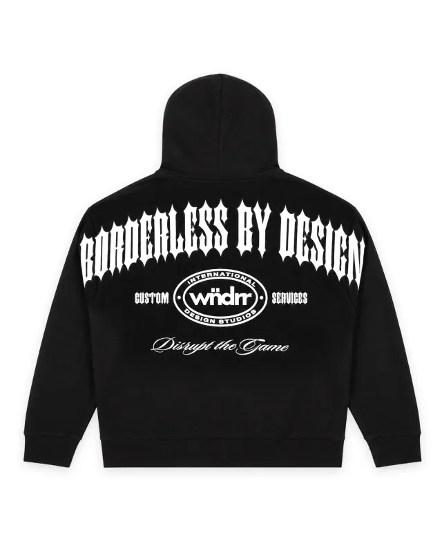 RZN HOOD SWEAT - BLACK made by WNDRR