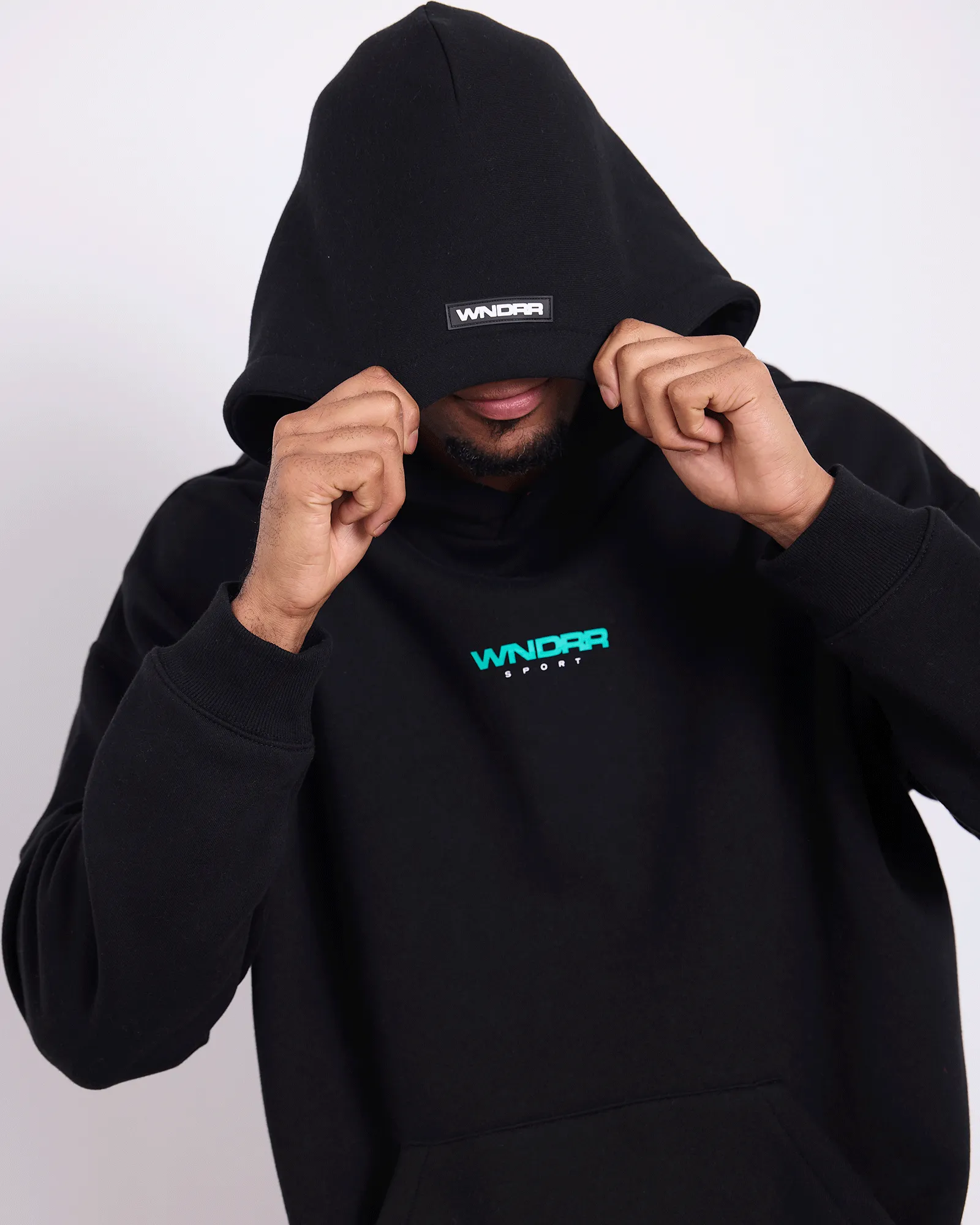 COLLECTIVE HOOD SWEAT - BLACK sold by WNDRR product image thumbnail 4