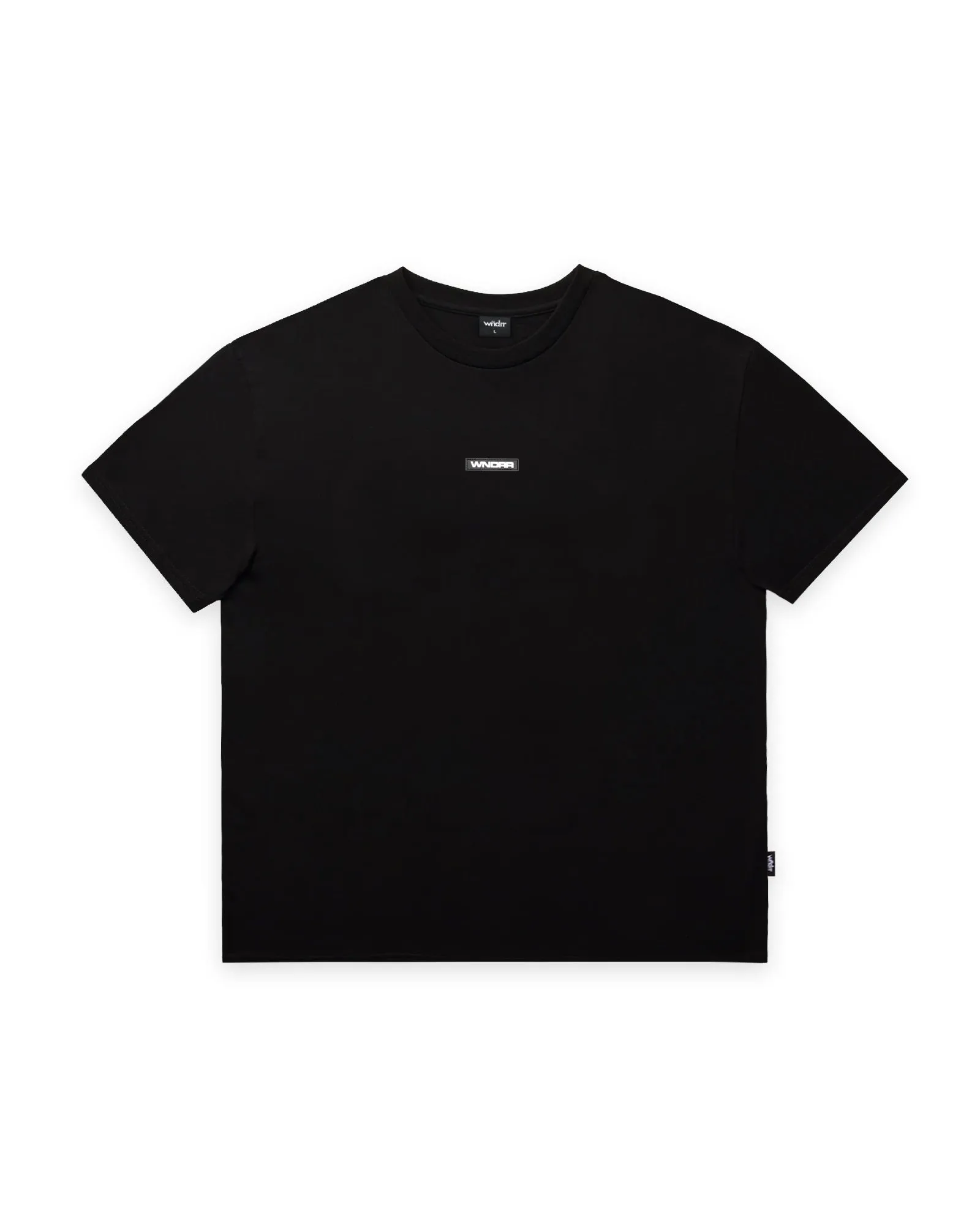 UNION BOX FIT TEE - BLACK sold by WNDRR product image thumbnail 3