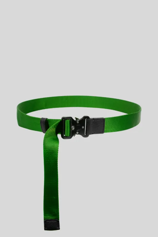 Vegas Cintura Nastro in Nylon Verde sold by Gavazzeni