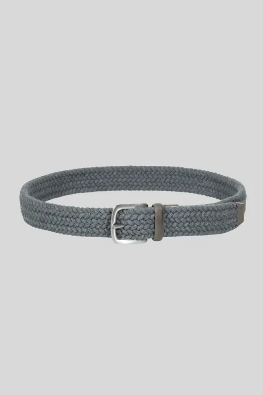 New York Cintura in Lana intrecciata Grigio sold by Gavazzeni