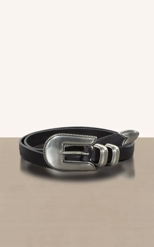 Camolilla Cintura in Vera Pelle e trittico in argento sold by Gavazzeni