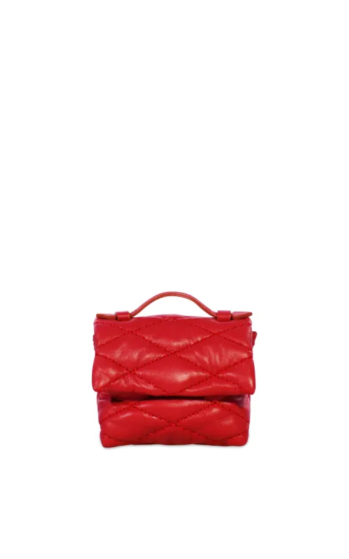 Vitto XS Matelassé Rosso sold by Gavazzeni