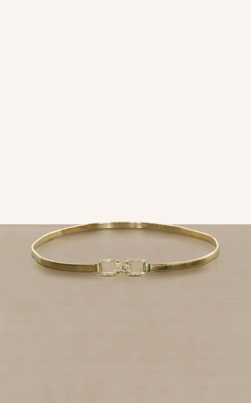 Cordona Cintura gioiello in metallo elasticizzata sold by Gavazzeni