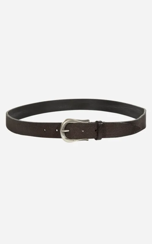 Alicudi cintura in pelle norvegia incisa sold by Gavazzeni