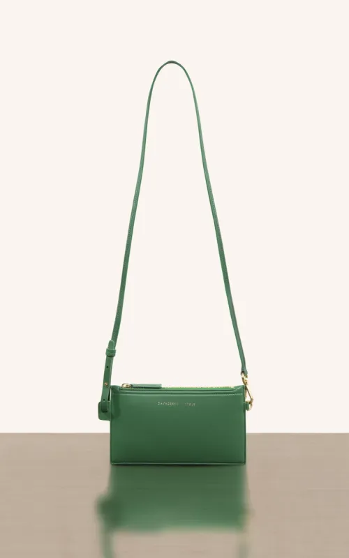 Amelie in Pelle Nappa Verde sold by Gavazzeni