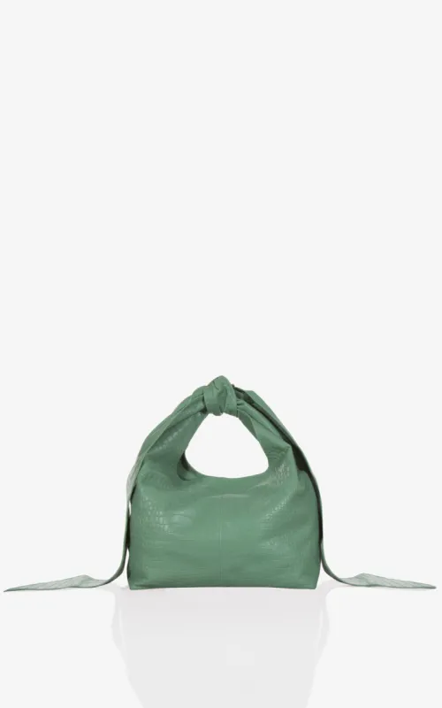 Kate borsa in pelle stampa cocco Verde sold by Gavazzeni