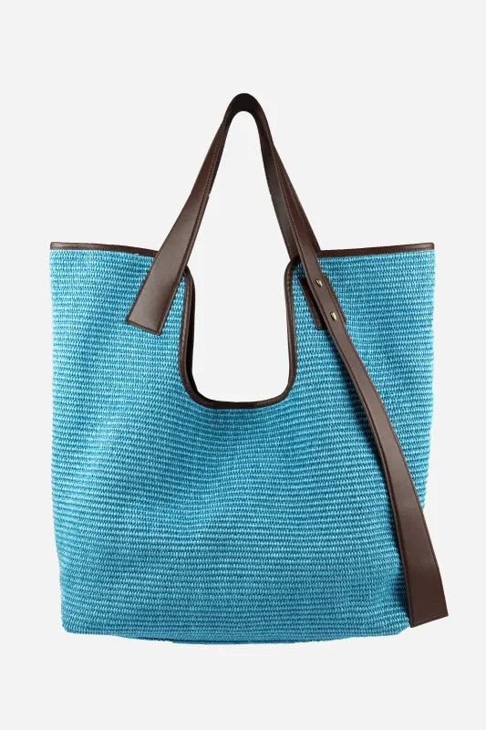 Borsa Sandy Shopper Azzurro sold by Gavazzeni