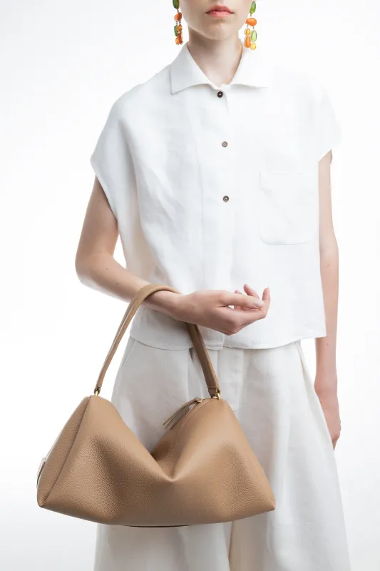 Borsa Nora Large Cappuccino sold by Gavazzeni