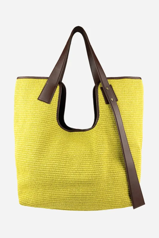 Borsa Sandy Shopper Giallo sold by Gavazzeni