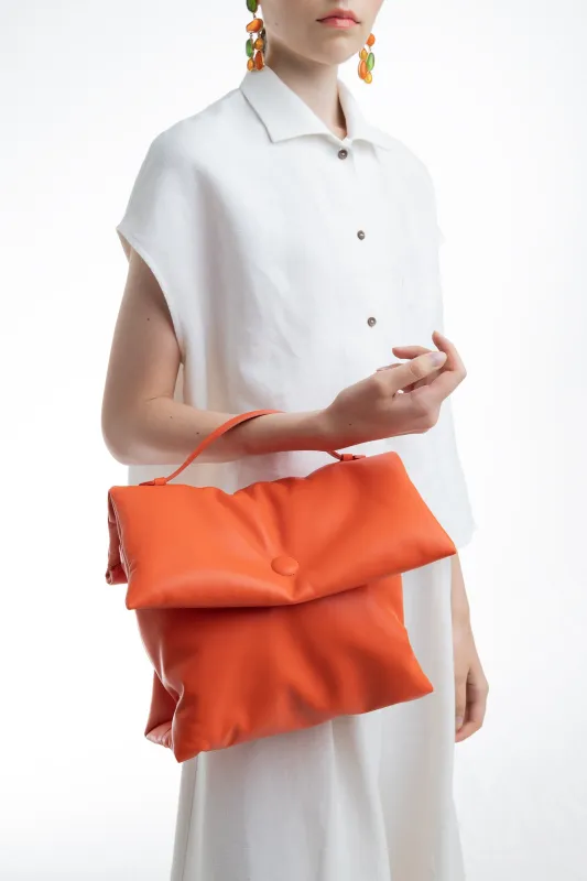 Borsa Vitto Media Arancio sold by Gavazzeni