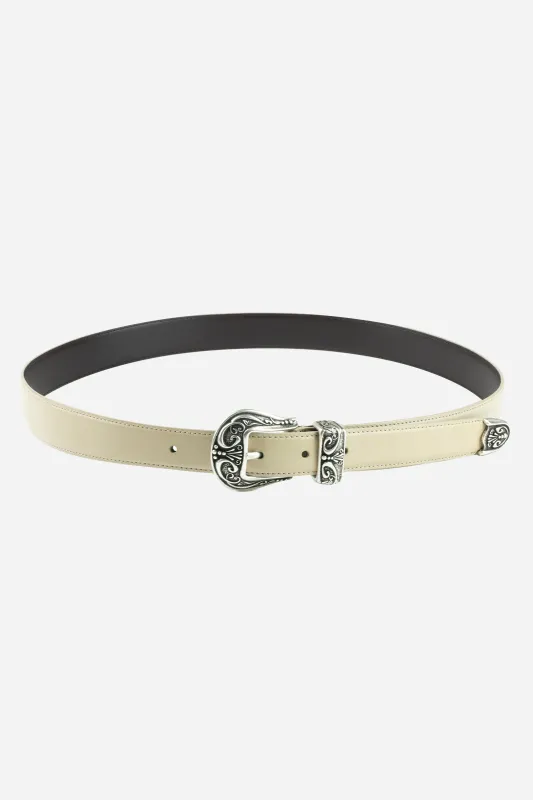 Radura Cintura in vera pelle scamosciata sold by Gavazzeni