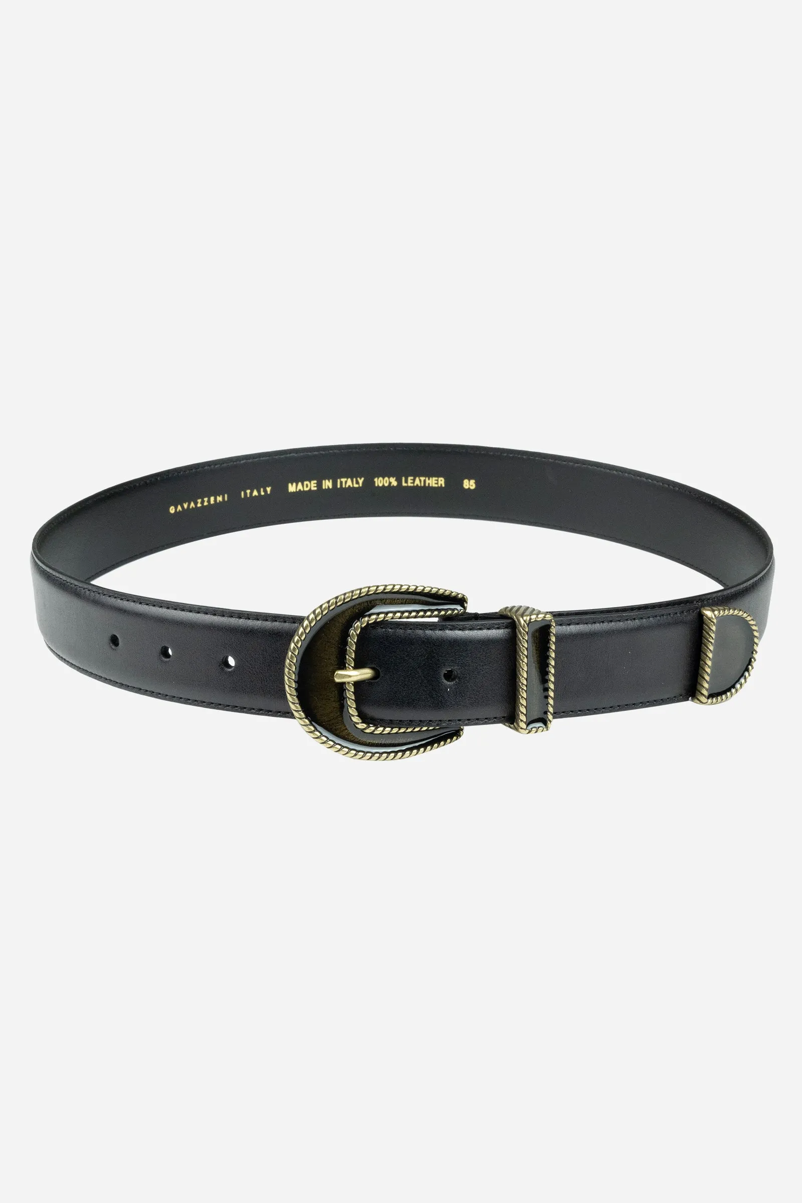 Ilenia Cintura in pelle liscia sold by Gavazzeni