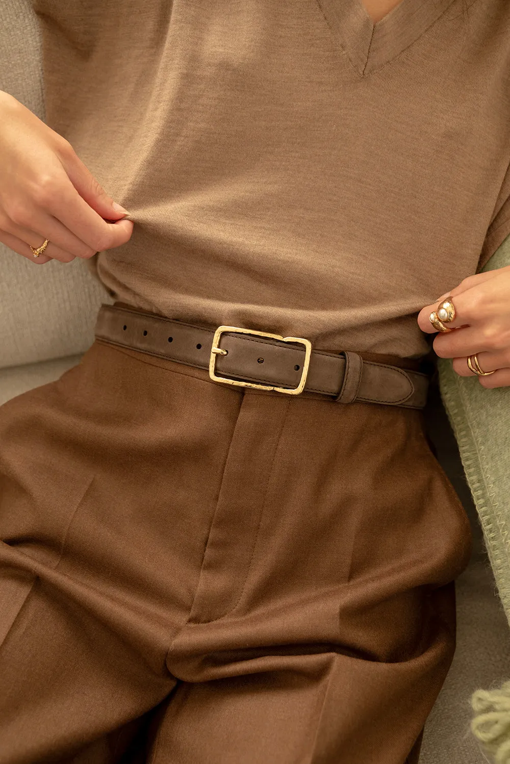 Nadia Cintura in Pelle Suede sold by Gavazzeni product image thumbnail 3