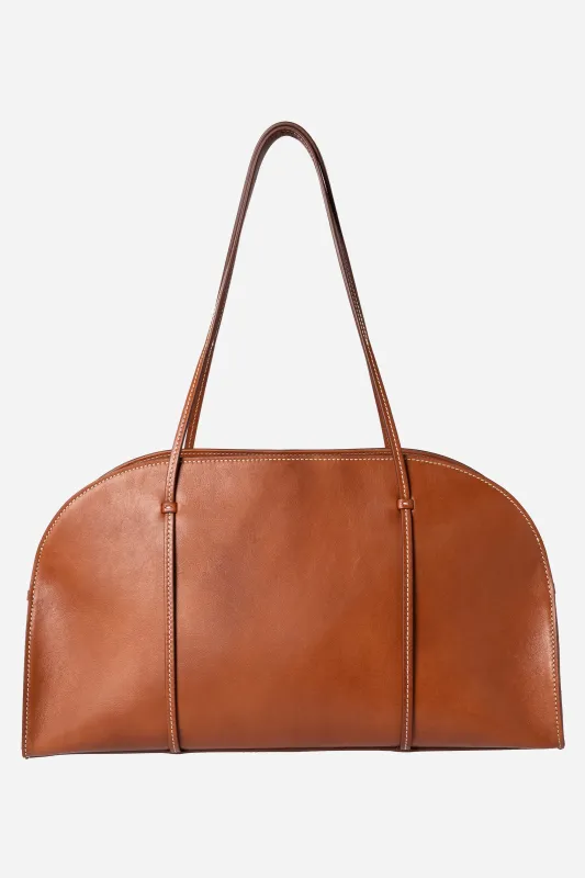Borsa Jacqueline in Pelle Liscia Cuoio sold by Gavazzeni