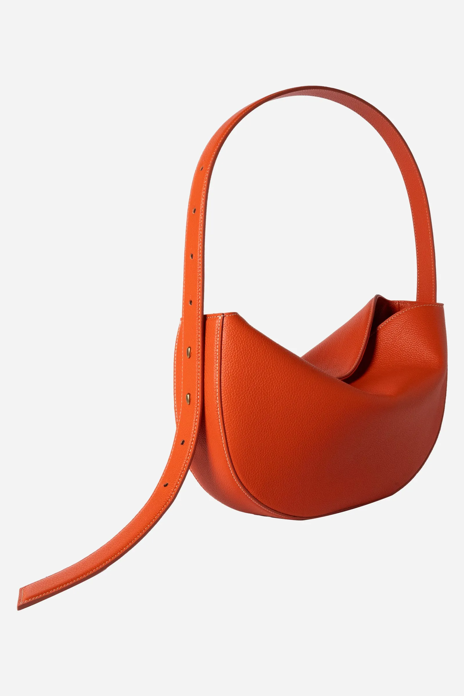 Borsa Ophelia mezzaluna in Arancio sold by Gavazzeni product image thumbnail 2