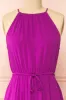 Mariposa | Purple Chiffon Maxi Halter Dress sold by Boutique 1861