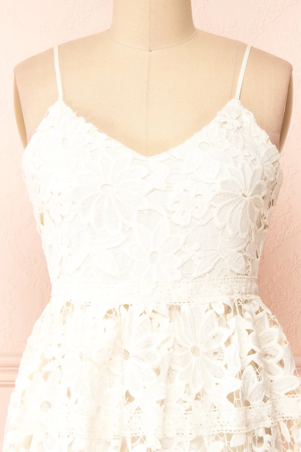 Jacqueline | Embroidered Floral Midi Dress sold by Boutique 1861 product image thumbnail 2