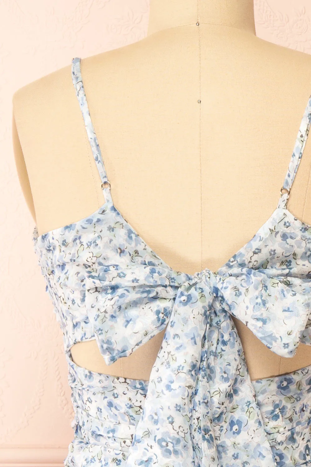 Bridgett | Short Floral Dress w/ Bow sold by Boutique 1861 product image thumbnail 2