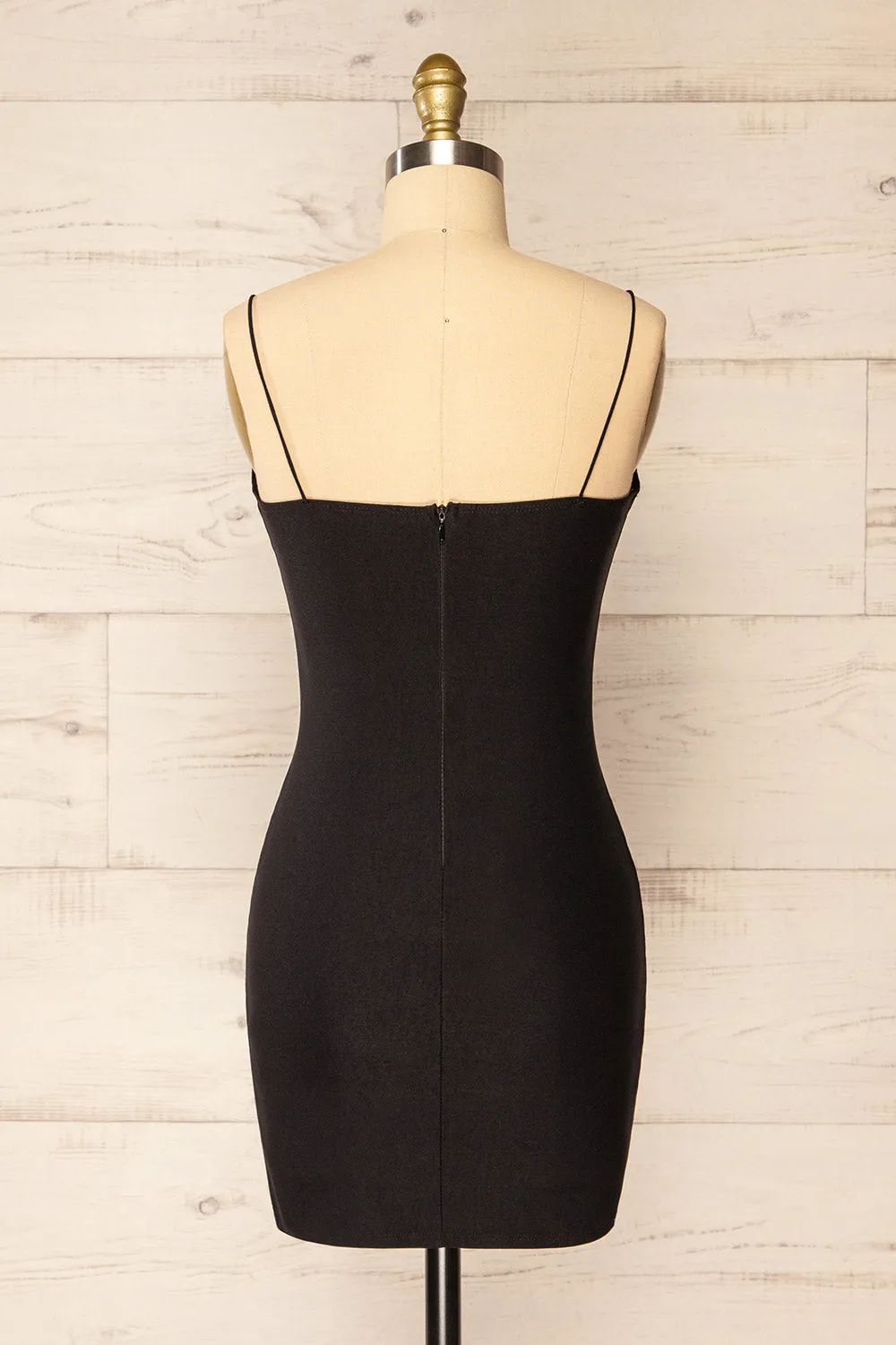 Mystik | Fitted Short Black Dress sold by Boutique 1861 product image thumbnail 5