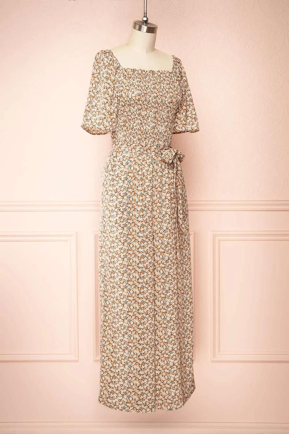 Chungha | Ditsy Floral Jumpsuit with Belt sold by Boutique 1861 product image thumbnail 4