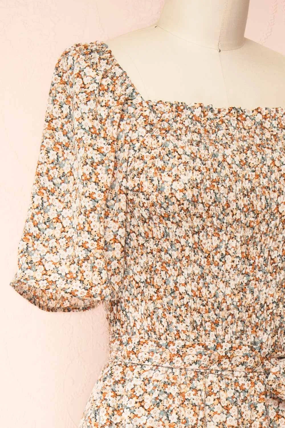 Chungha | Ditsy Floral Jumpsuit with Belt sold by Boutique 1861 product image thumbnail 5