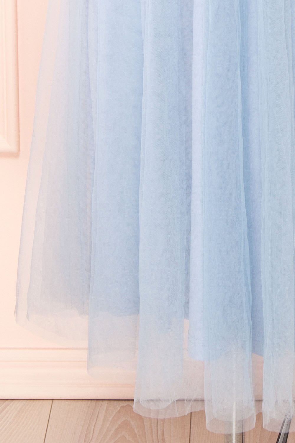 Lizzie Blue | Midi Tulle Dress with Corset sold by Boutique 1861 product image thumbnail 8