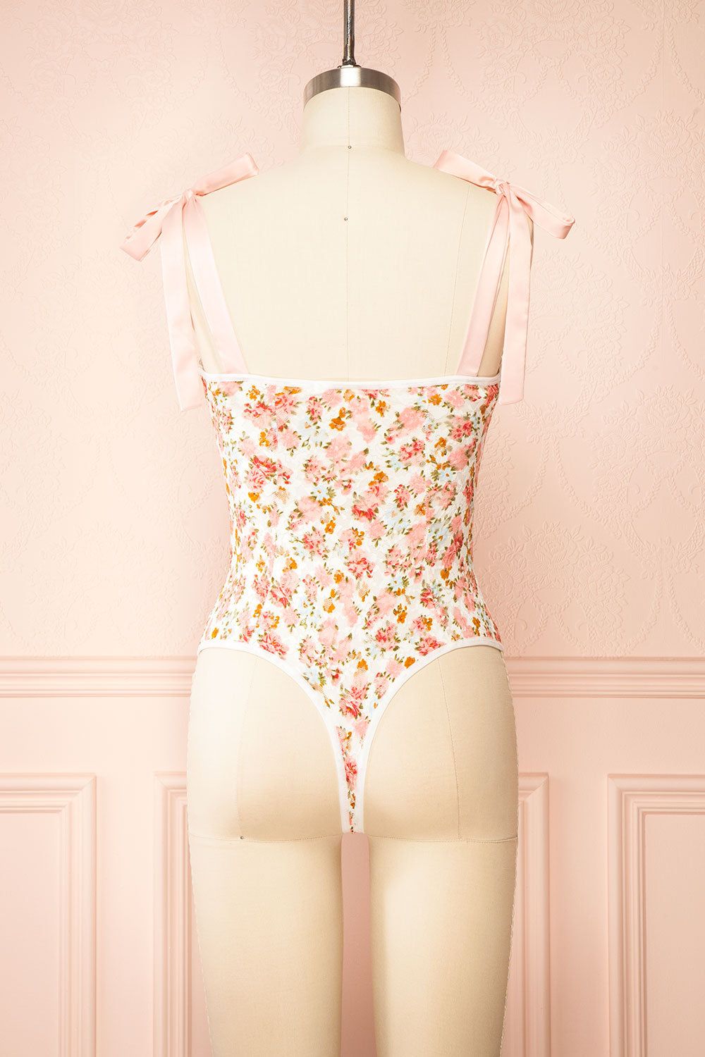 Fangelica | Floral Lace Bodysuit sold by Boutique 1861 product image thumbnail 5