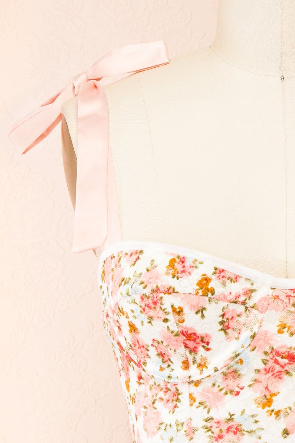 Fangelica | Floral Lace Bodysuit sold by Boutique 1861 product image thumbnail 2