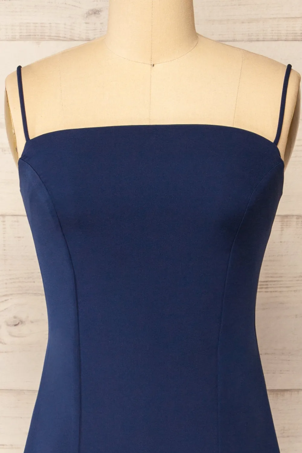 Kavala Navy | Fitted Midi Dress sold by Boutique 1861 product image thumbnail 4