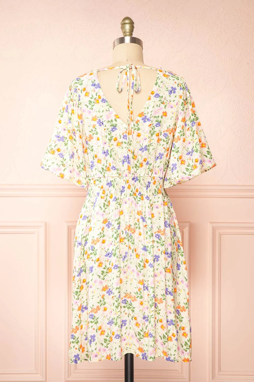Madaya | Short Floral Dress w/ Elastic Waist sold by Boutique 1861 product image thumbnail 5