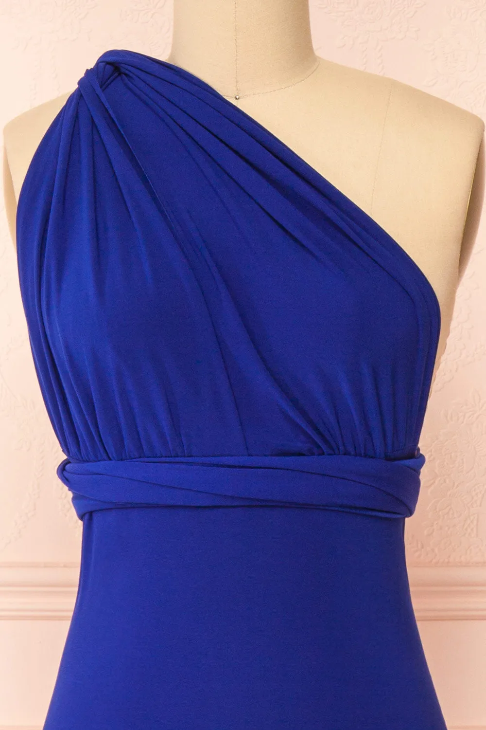 Aristella Blue | Convertible Midi Dress sold by Boutique 1861 product image thumbnail 3
