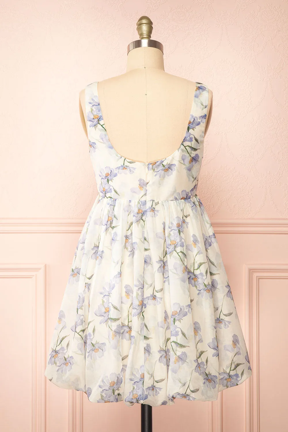 Skogsra | Short Floral Balloon Dress sold by Boutique 1861 product image thumbnail 5