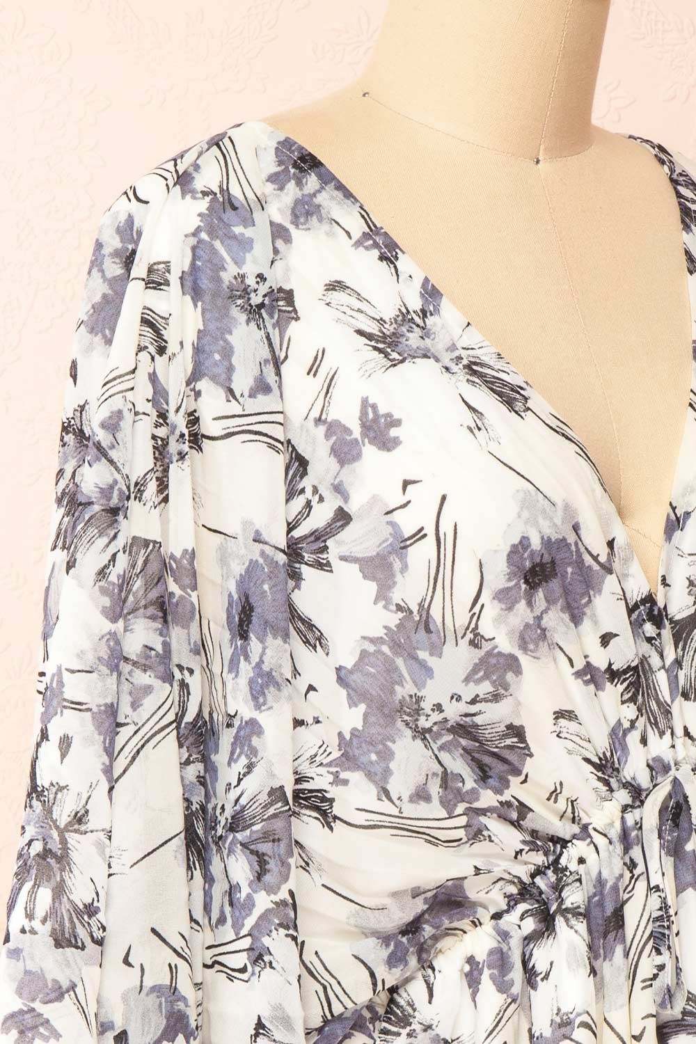 Elsinore | Floral Babydoll Dress sold by Boutique 1861 product image thumbnail 4