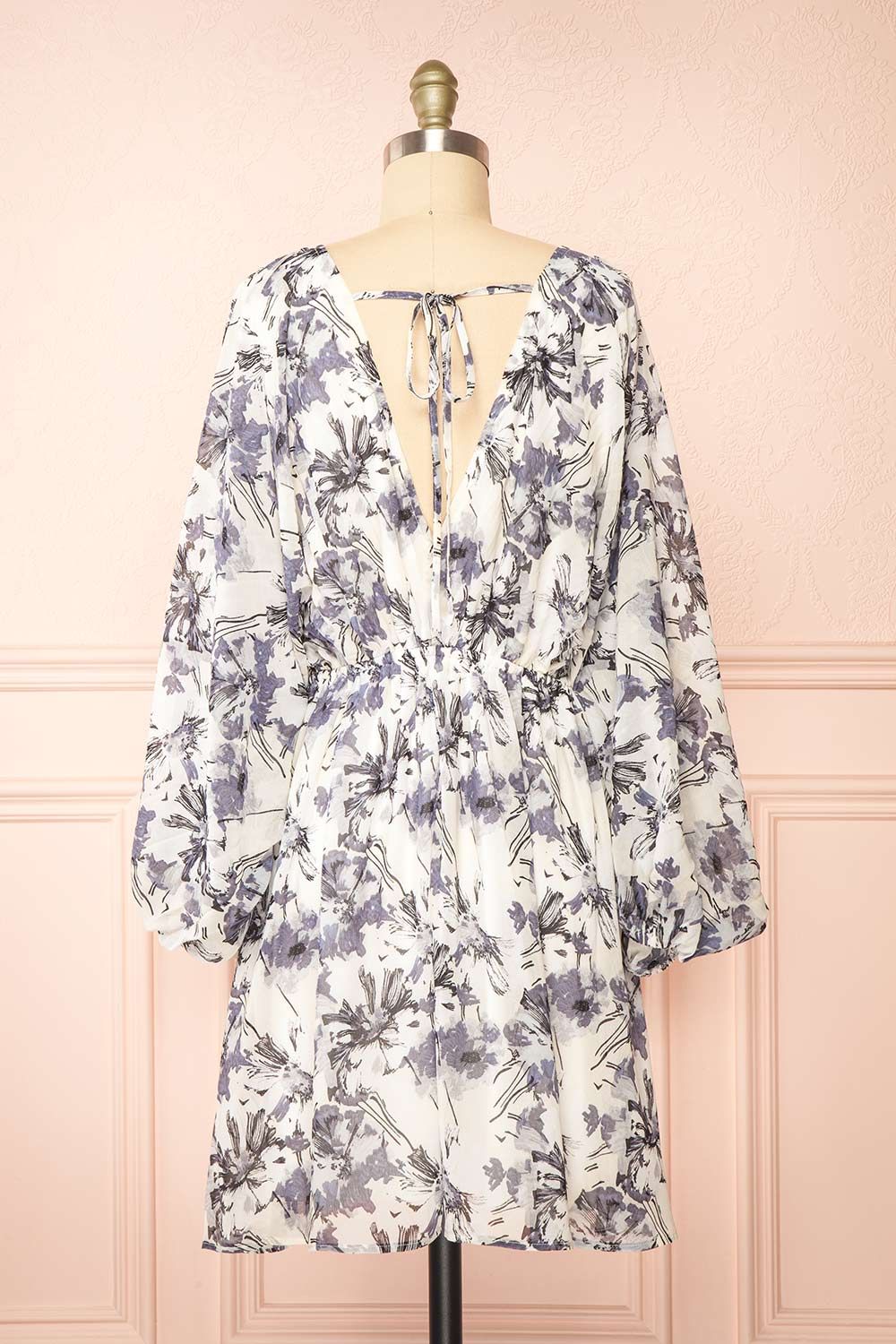 Elsinore | Floral Babydoll Dress sold by Boutique 1861 product image thumbnail 5