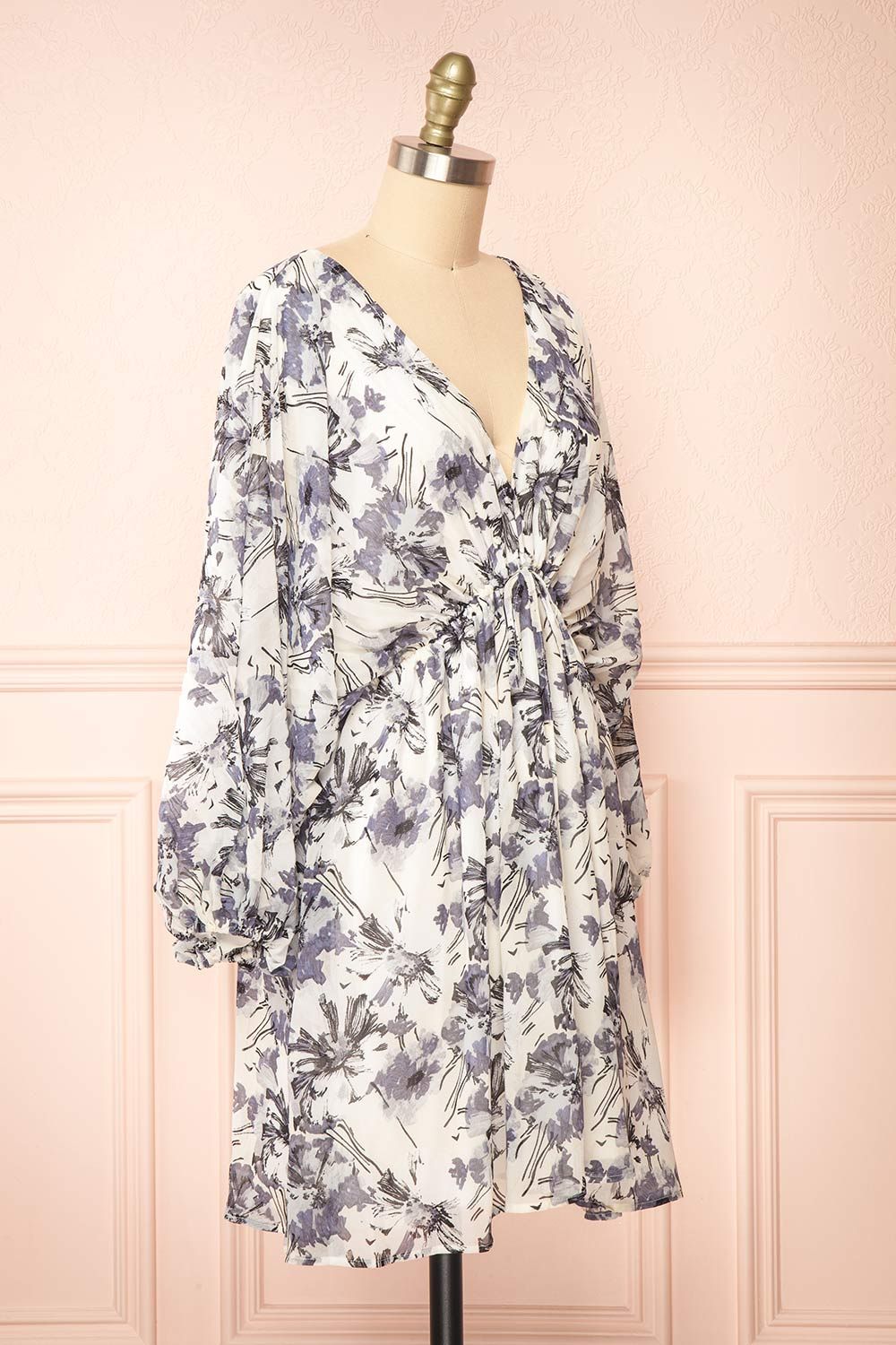 Elsinore | Floral Babydoll Dress sold by Boutique 1861 product image thumbnail 3