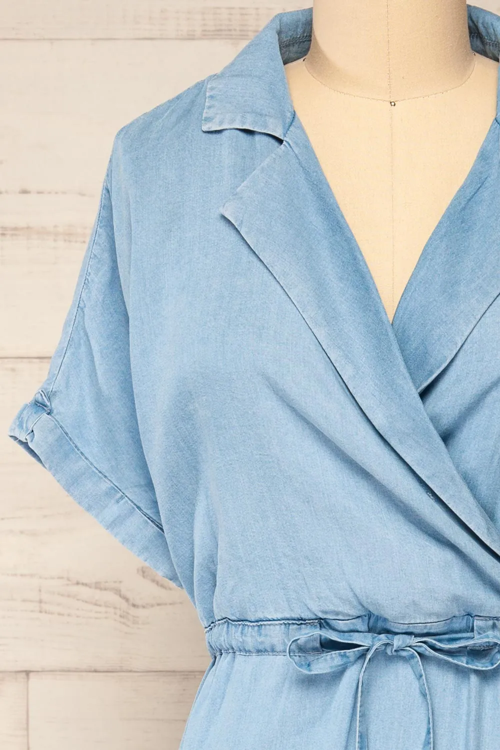 Johanna Blue | Midi Dress w/ Drawstring sold by Boutique 1861 product image thumbnail 3