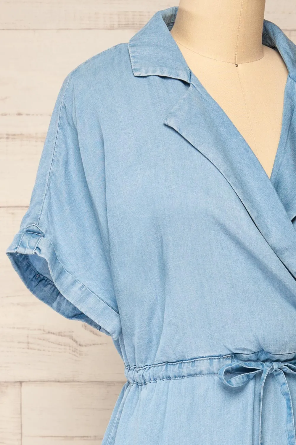 Johanna Blue | Midi Dress w/ Drawstring sold by Boutique 1861 product image thumbnail 5