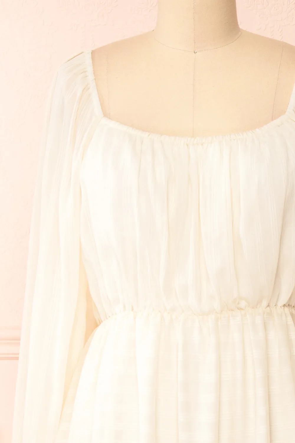 Thyiai | Tiered Midi Dress w/ Long Sleeves sold by Boutique 1861 product image thumbnail 3