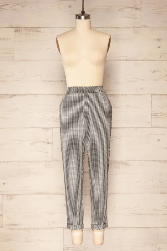 Pilsburg | Fitted Houndstooth Pants sold by Boutique 1861