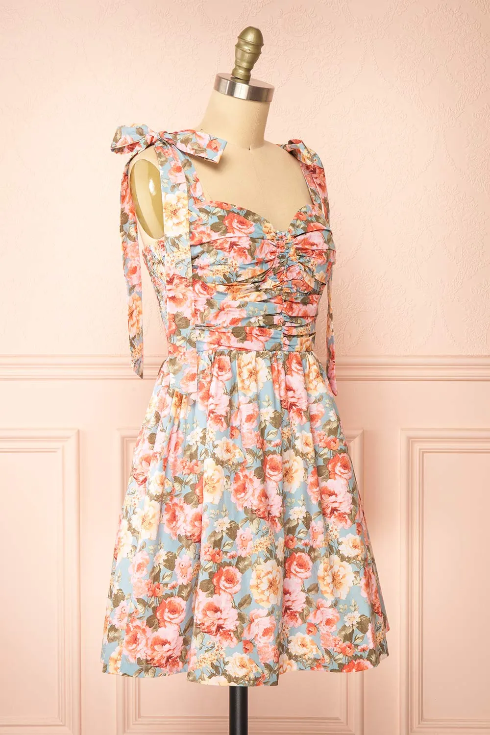 Piknikie | Short Floral Dress w/ Pockets sold by Boutique 1861 product image thumbnail 4